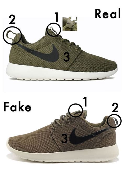 nike roshe run original vs fake|are nikes real shoes.